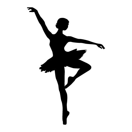 Female Ballet Dancer Wall Quotes Wall Art Decal Wallquotes Com