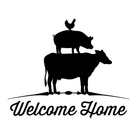 Download Farm Welcome Home Wall Quotes™ Decal | WallQuotes.com