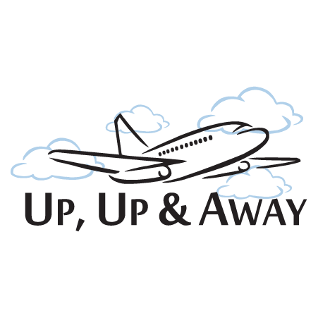 Up Up And Away Wall Quotes Wallquotes Com