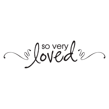 So Very Loved Wall Quotes™ Decal | WallQuotes.com