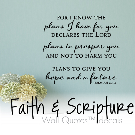 Faith & Scripture Wallquotes