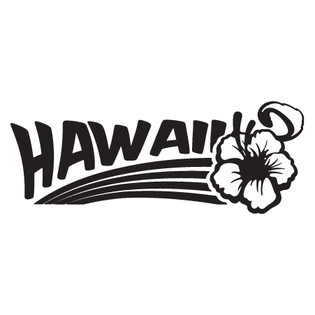 Hawaii Hibiscus Wall Quotes™ Wall Art Decal | WallQuotes.com