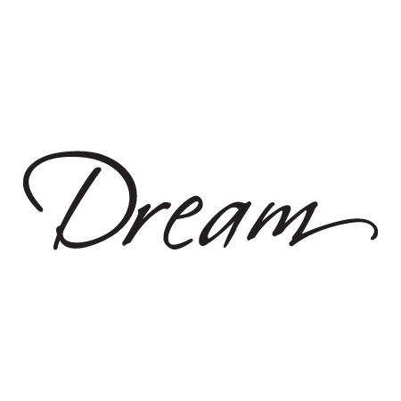 Dream Scriptina Wall Quotes™ Decal | WallQuotes.com