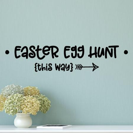 Easter Egg Hunt Wall Quotes™ Decal | WallQuotes.com