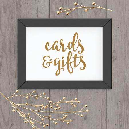 cards and gifts wall quotes™ decal  wallquotes