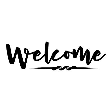 Welcome Cherry Wall Quotes™ Decal | WallQuotes.com
