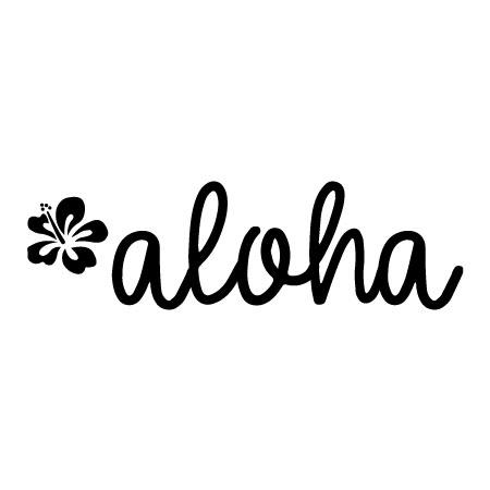 Aloha Wall Quotes™ Decal | WallQuotes.com