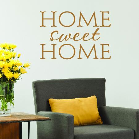 Simple Home Sweet Home Wall Quotes™ Decal