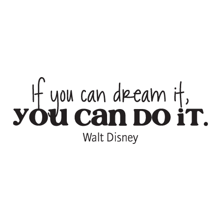 Dream It Do It Whimsical Wall Quotes™ Decal | WallQuotes.com