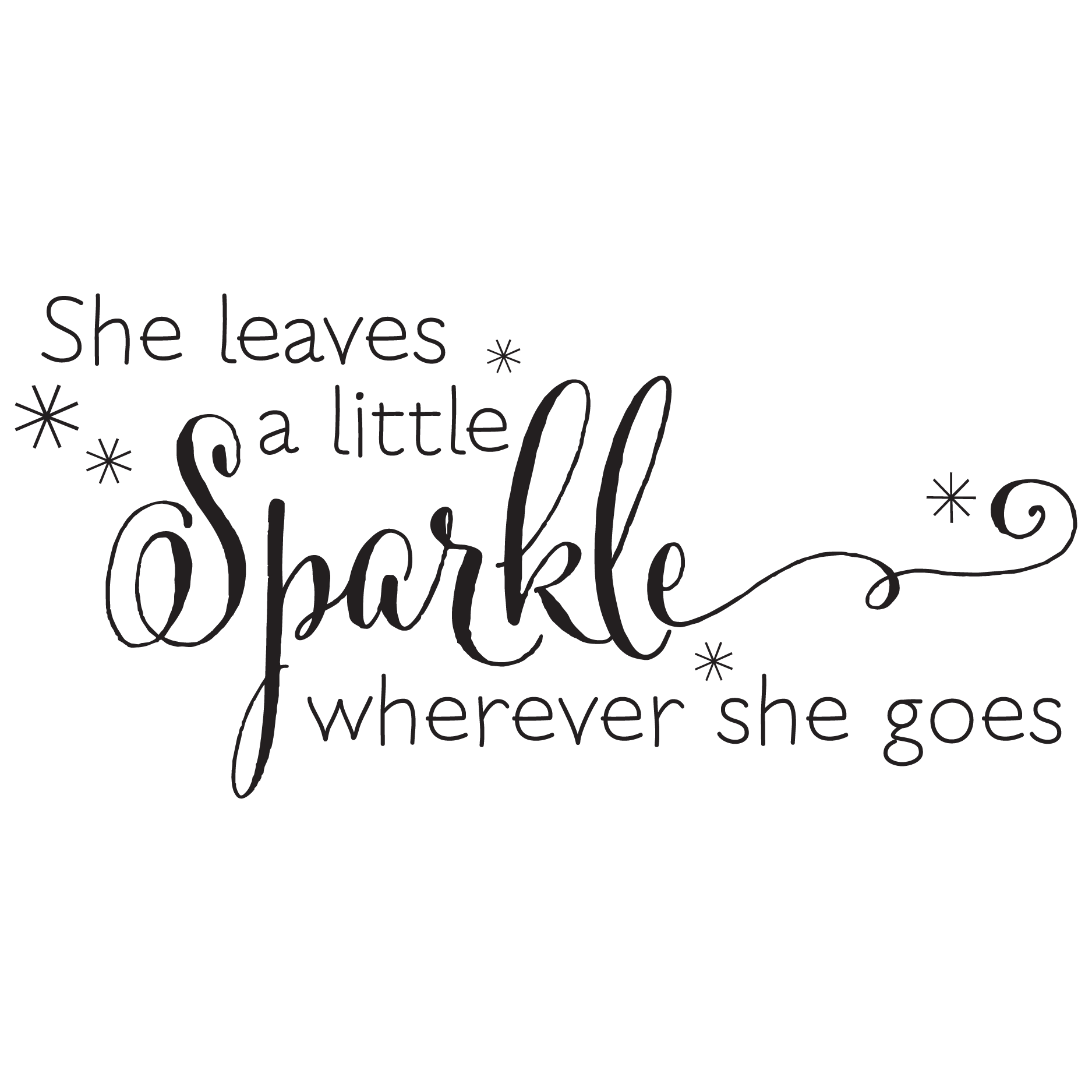 free sparkle quotes svg