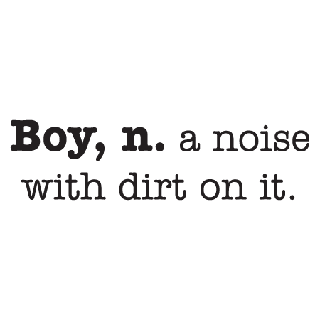 Boy Definition Wall Quotes™ Decal | WallQuotes.com