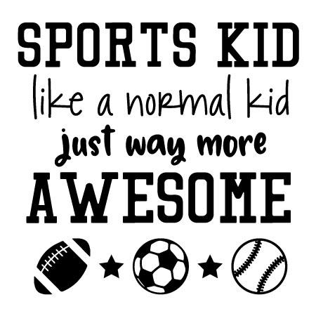 Sports Kid Wall Quotes Decal WallQuotes Com   Sprt0100 01 