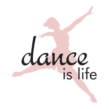 Dance Is Life Wall Quotes™ Decal  WallQuotes.com